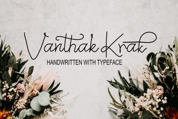 Vanthak Krak Font