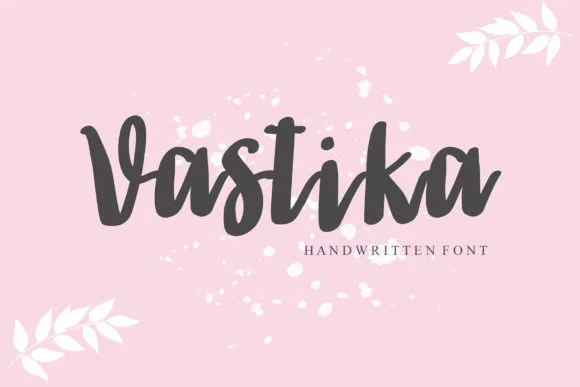 Vastika Font Vastika Font Poster 1