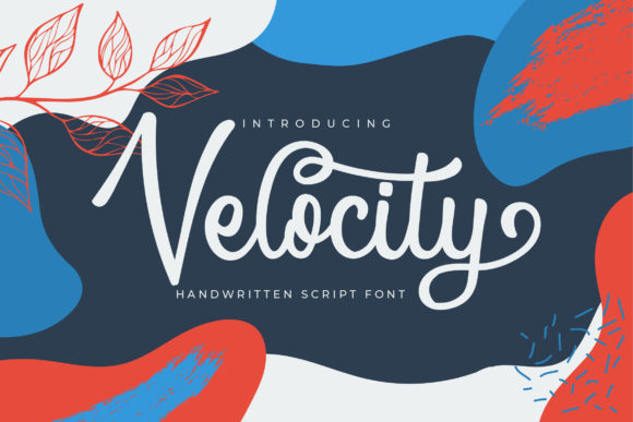 Velocity Font