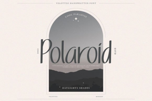 Velotteo Font Poster 2