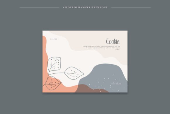 Velotteo Font Poster 6