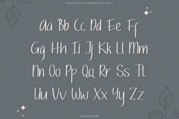 Velotteo Font Poster 8