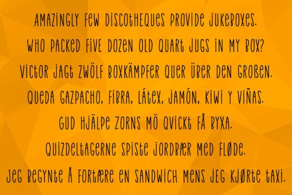 Velvet Pants Font Poster 6