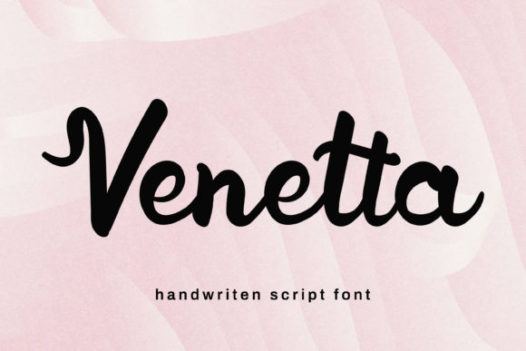 Venetta Font Poster 1