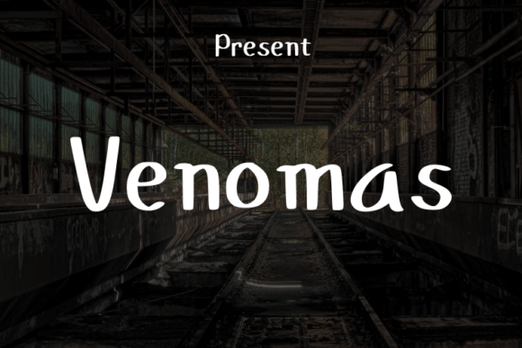 Venomenas Font Poster 1