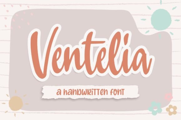 Ventelia Font Poster 1