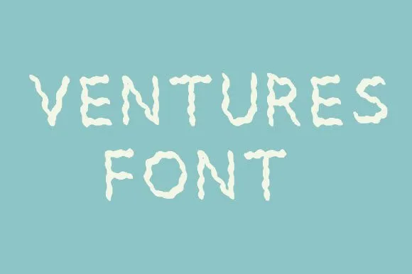 Ventures Font Ventures Font Poster 1