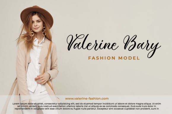 Verantica Font Poster 4