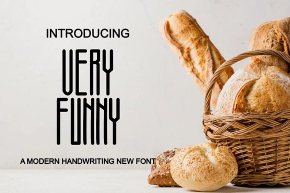 Very Funny Font Poster 1
