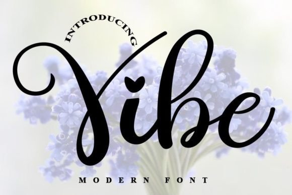 Vibe Font Poster 1