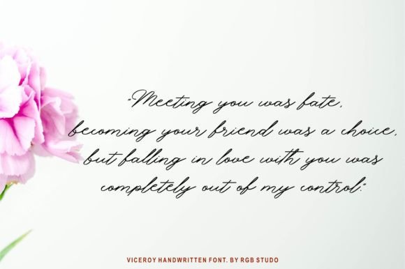 Viceroy Font Poster 11