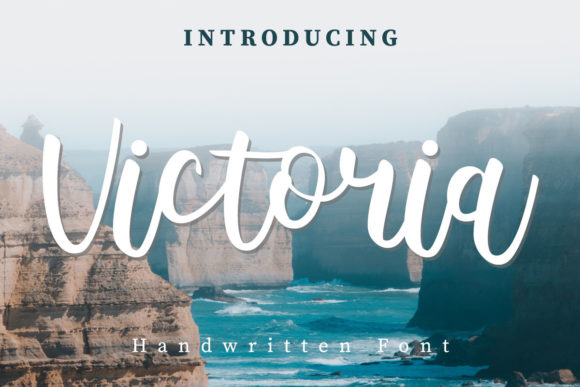 Victoria Font Poster 1