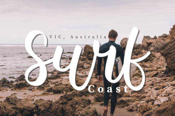 Victoria Font Poster 2