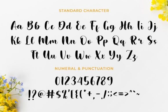 Vinetta Font Poster 9