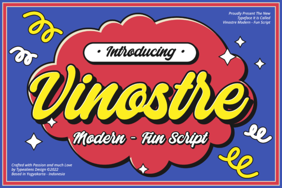 Vinostre Font Poster 1