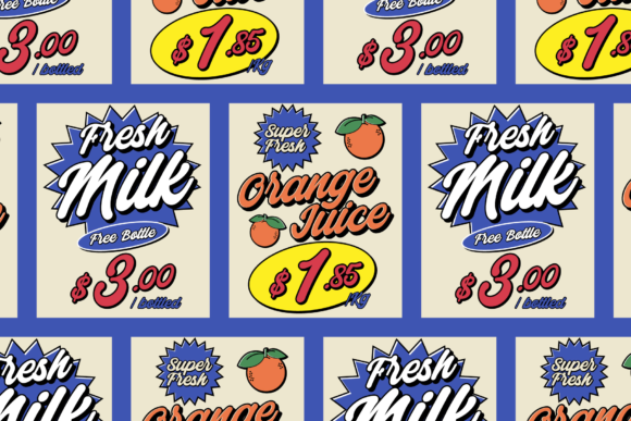 Vinostre Font Poster 4