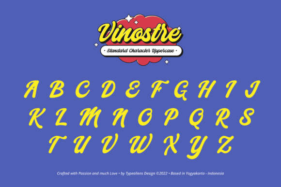 Vinostre Font Poster 6