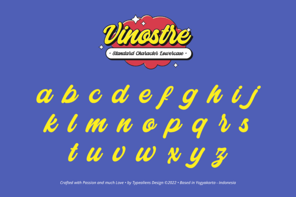 Vinostre Font Poster 7