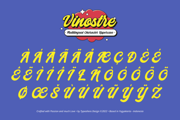 Vinostre Font Poster 9