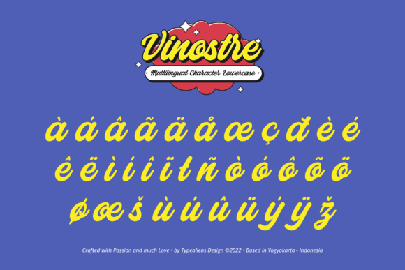 Vinostre Font Poster 10
