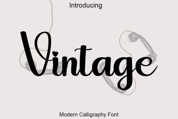 Vintage Font