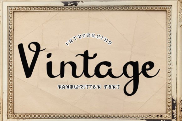 Vintage Font