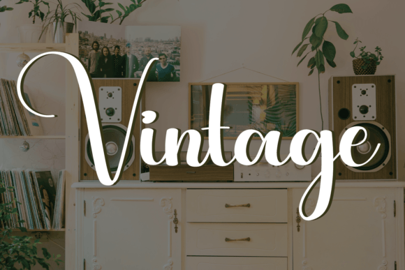 Vintage Font