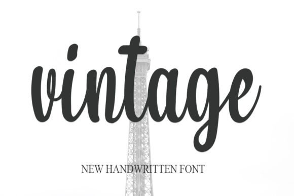 Vintage Font