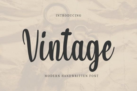 Vintage Font