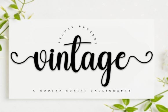 Vintage Font