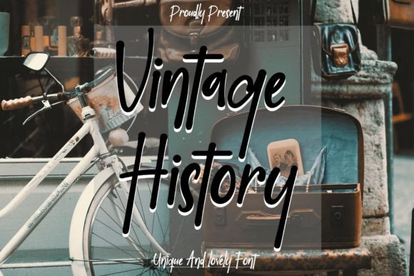 Vintage History Font