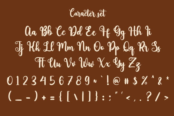 Vinylatte Font Poster 9