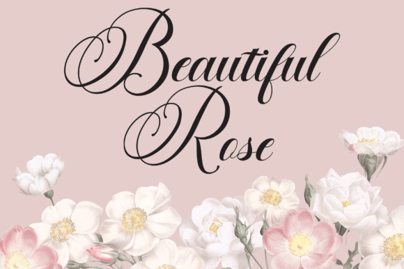 Violetta Font Poster 7