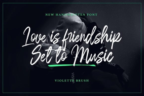 Violette Font Poster 4