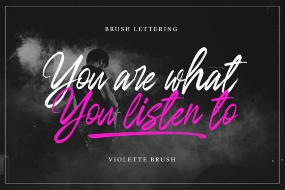 Violette Font Poster 7