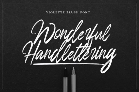 Violette Font Poster 10