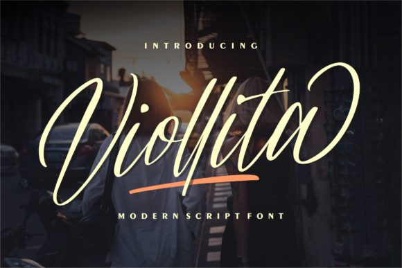 Viollita Font Poster 1