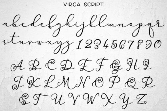Virga Font Poster 2
