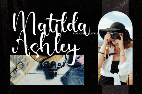 Virginia Priscilla Font Poster 6
