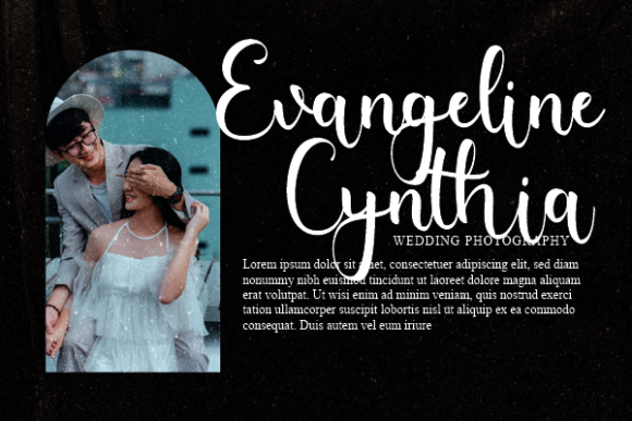 Virginia Priscilla Font Poster 7
