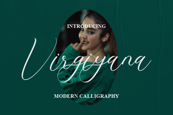 Virgiyana Font Poster 1