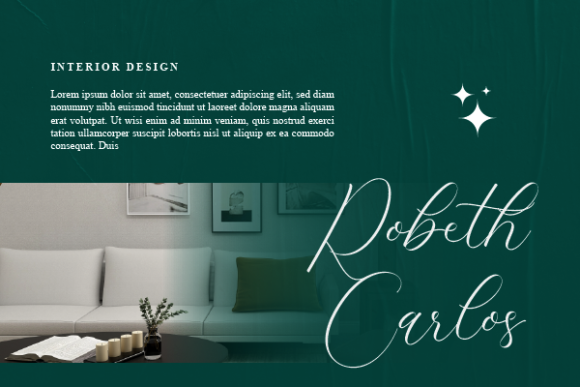 Virgiyana Font Poster 2