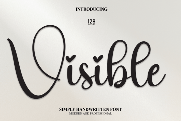 Visible Font Poster 1