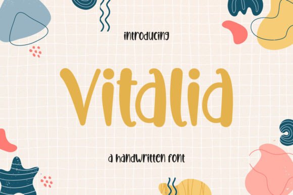 Vitalia Font Poster 1