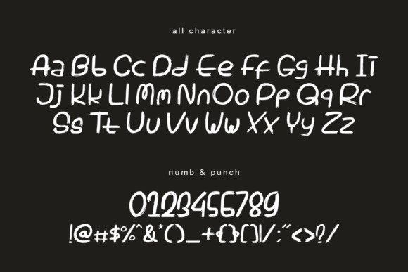 Void Age Font Poster 2