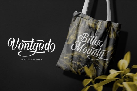 Vontgod Font Poster 4