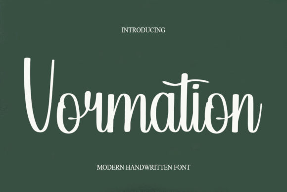 Vormation Font