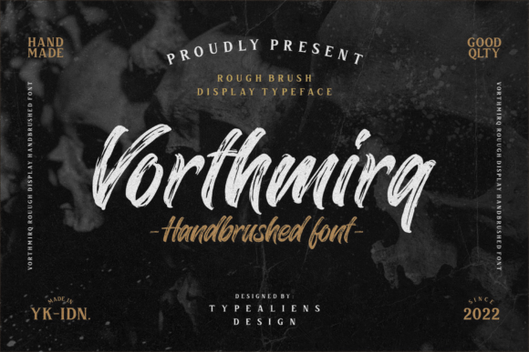 Vorthmirq Font Poster 1