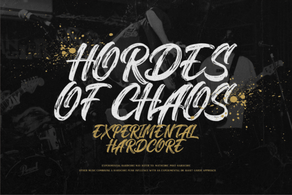 Vorthmirq Font Poster 2