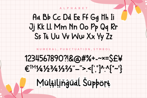 Vydelia Font Poster 4